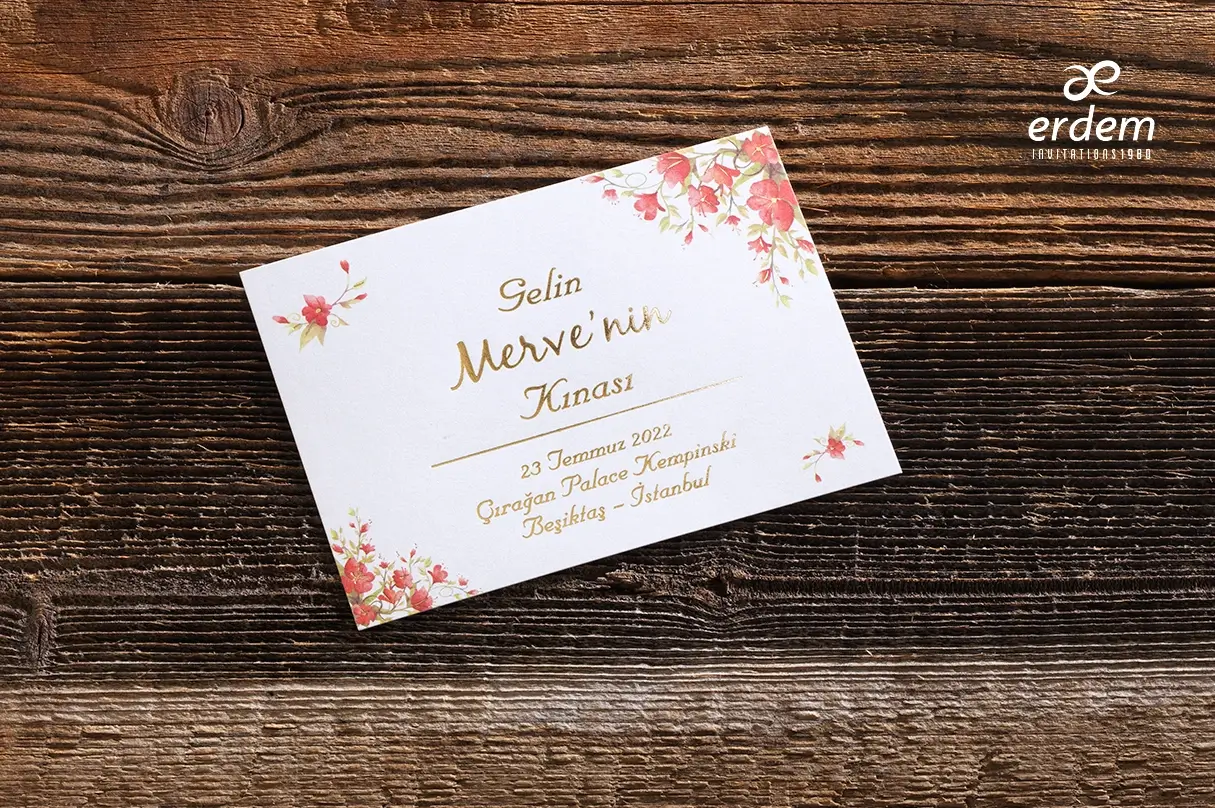 BUTIQLINE K86 Davetiye