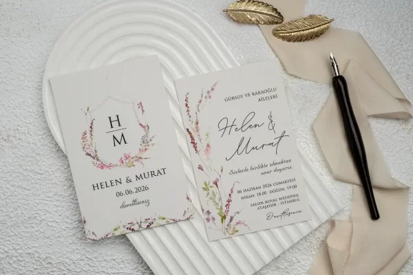 EKONOM 9268 Davetiye