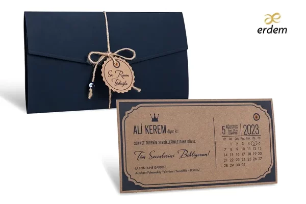 ERDEM SUNNET 80906 Davetiye