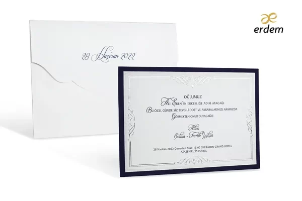 ERDEM SUNNET 80917 Davetiye