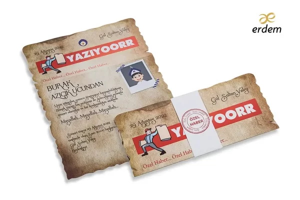 ERDEM SUNNET 80947 Davetiye